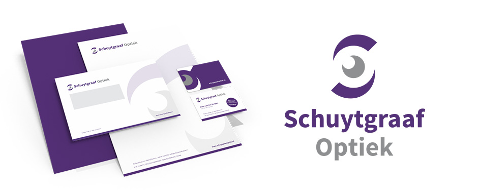 Ontwerp logo en huisstijl ontwerp Schuytgraaf Optiek