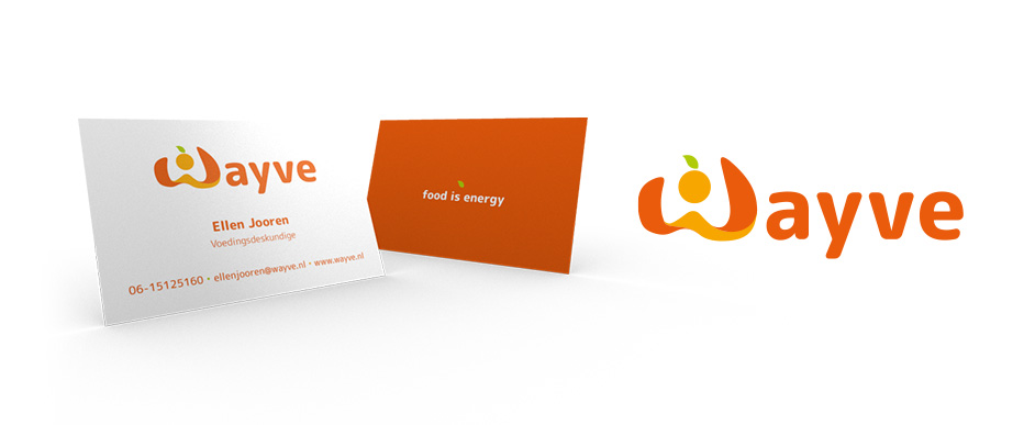 Logo en visitekaartje ontwerpen voor Wayve - Ellen Jooren