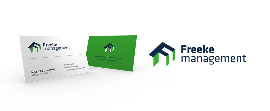 Ontwerp logo en huisstijl Freeke Management