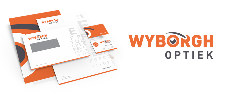 Ontwerp logo en huisstijl Wyborgh Optiek